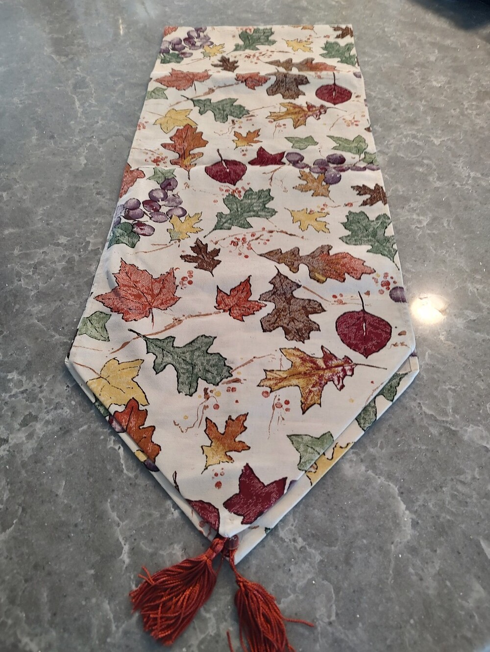Fall Table Runner 13 inches width x 68 inches long